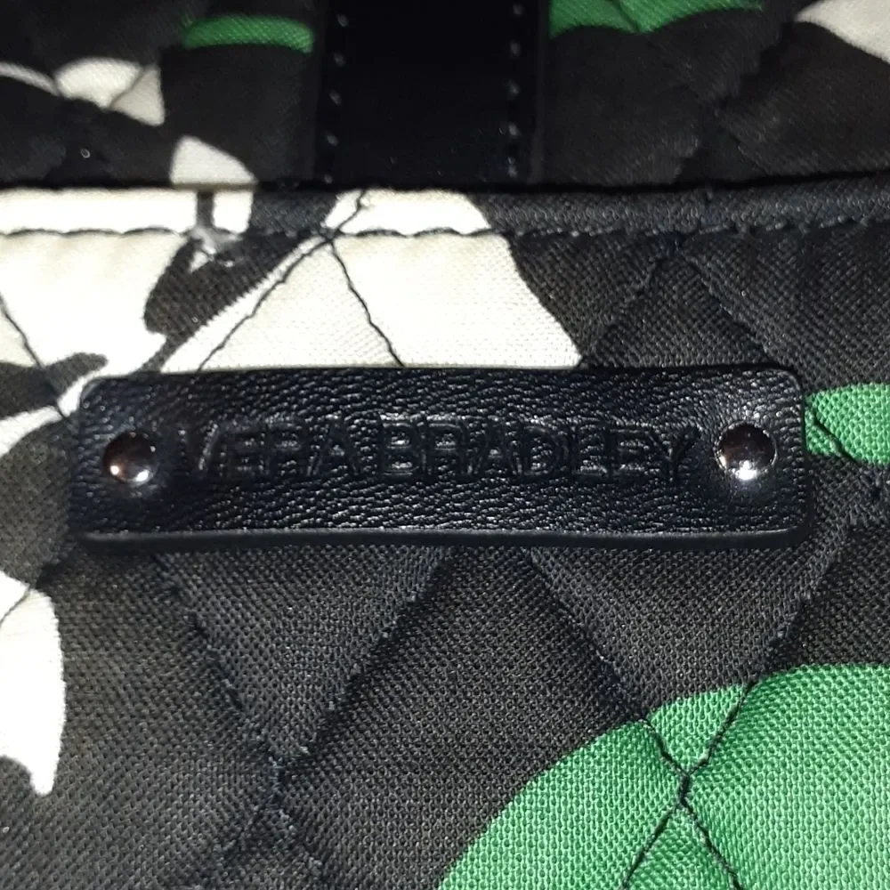 Vera Bradley Slim Saddle Bag Purse Imperial‎ Rose